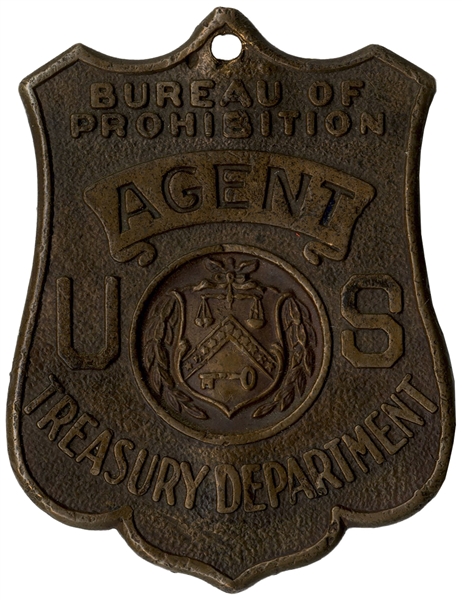 Rare Prohibition Law Enforcement Badge
